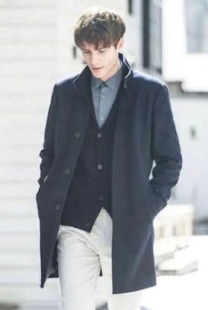 セオリー☆定番人気スタンドコーBELVINベルヴィン　8万ネイビー