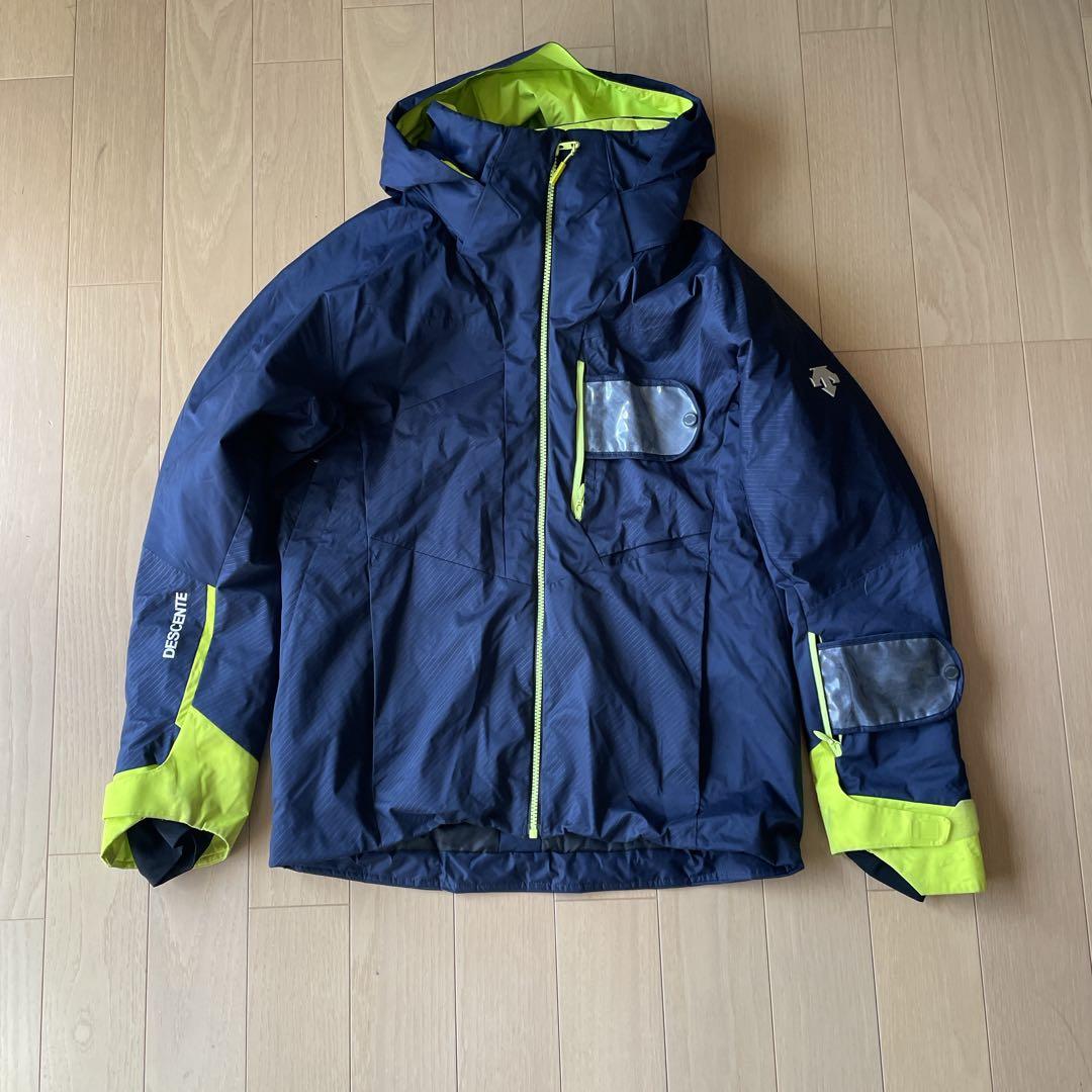 デサント DESCENTE スキーウェア 上下セット デモチーム中古サイズL