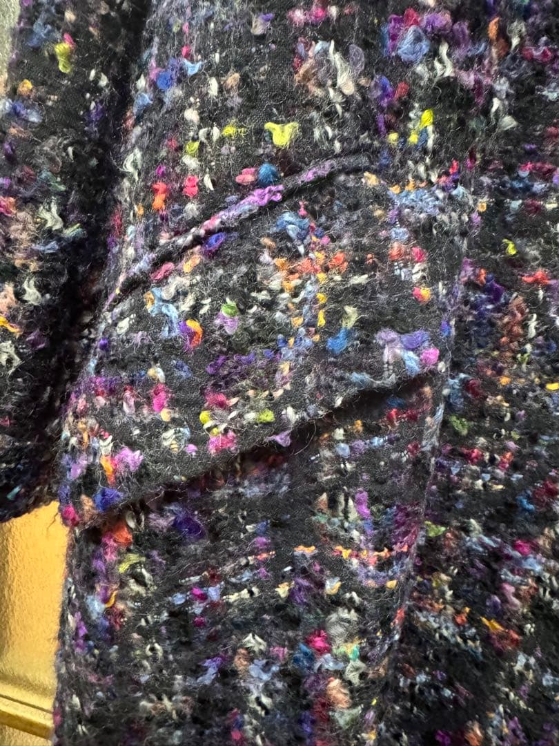 トクコプルミエヴォル 多色ツイードコート