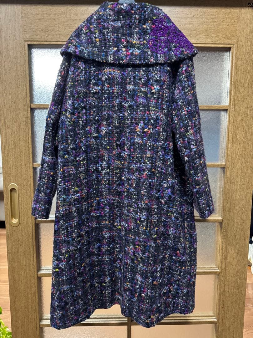 トクコプルミエヴォル 多色ツイードコート