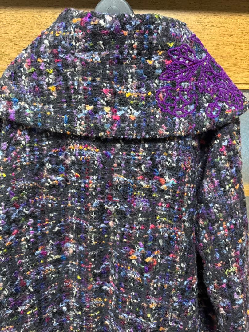 トクコプルミエヴォル 多色ツイードコート