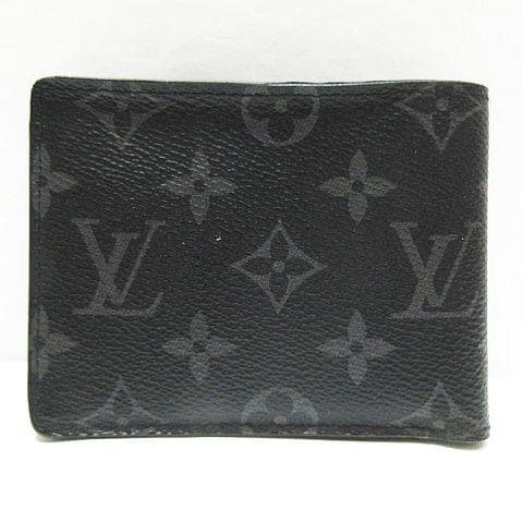 ● イニシャル入り ルイヴィトン エクリプス 二つ折り財布 札入れ メンズ