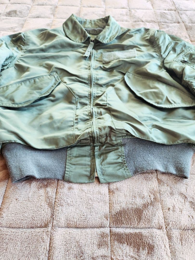 ヴィンテージ アルファ社 CWU-36/P フライトジャケット カーキ　 M