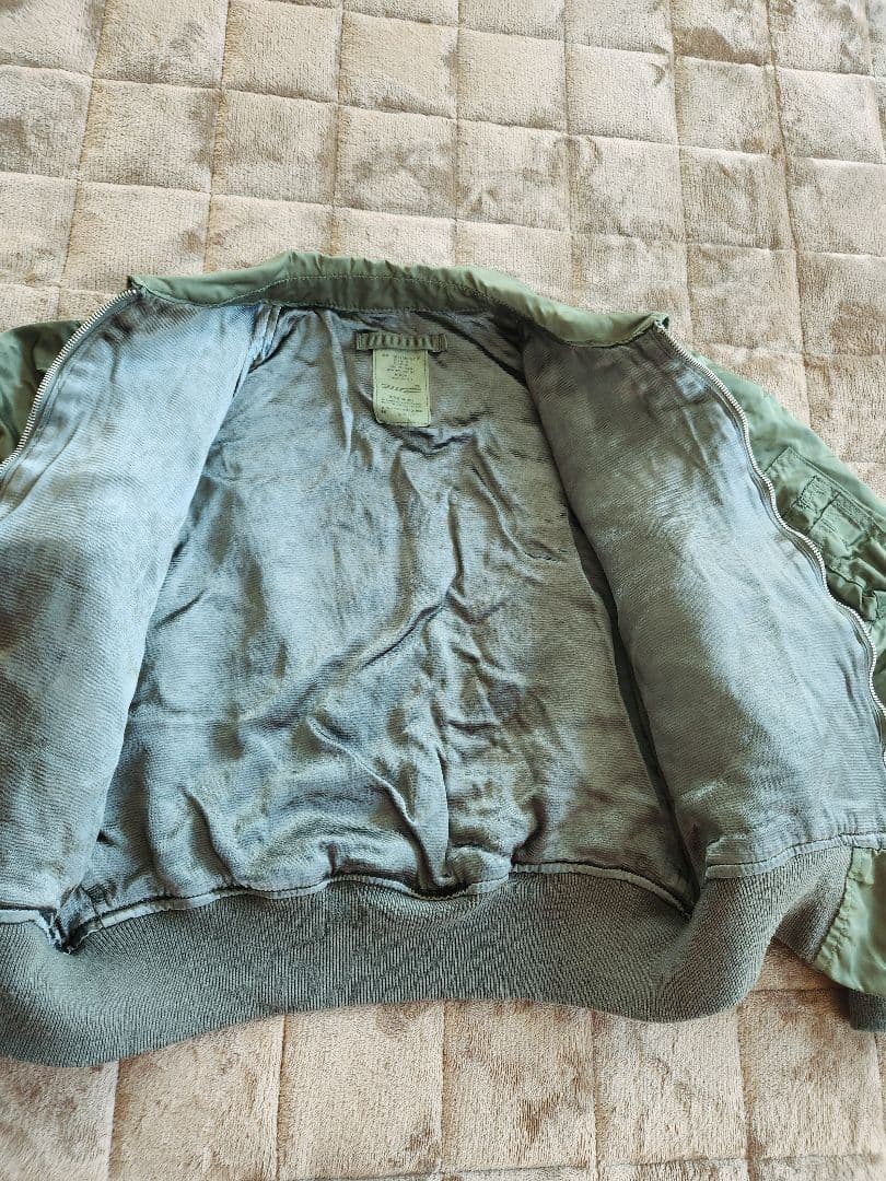 ヴィンテージ アルファ社 CWU-36/P フライトジャケット カーキ　 M