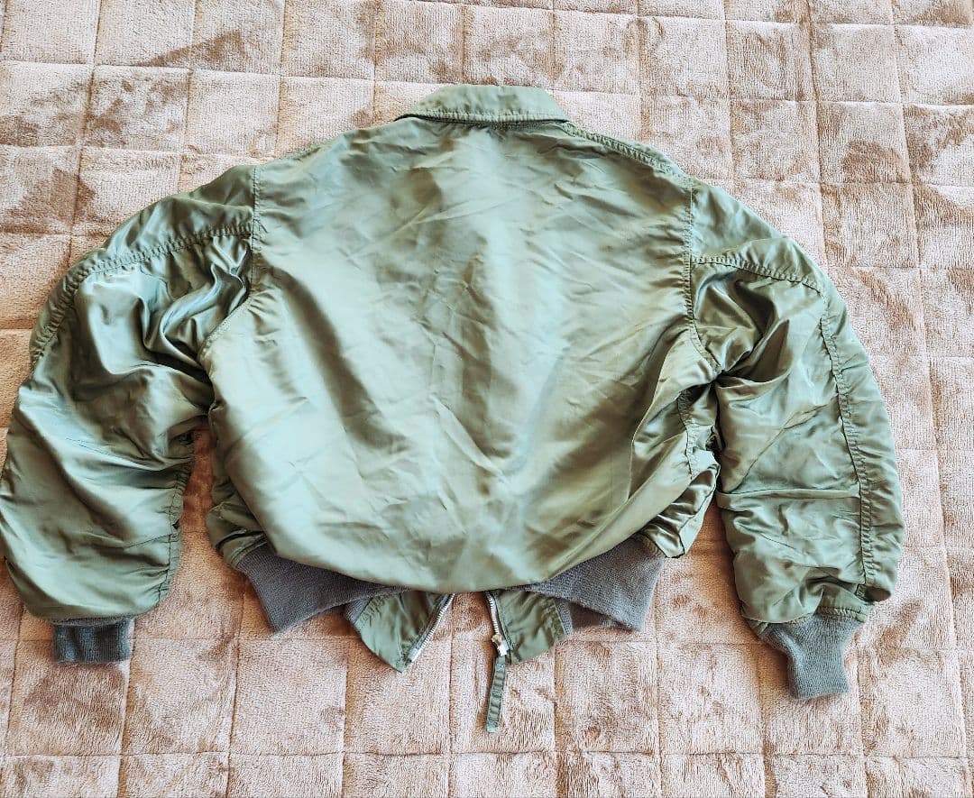 ヴィンテージ アルファ社 CWU-36/P フライトジャケット カーキ　 M