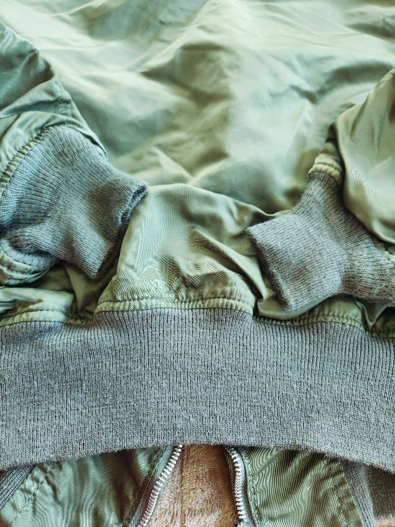 ヴィンテージ アルファ社 CWU-36/P フライトジャケット カーキ　 M