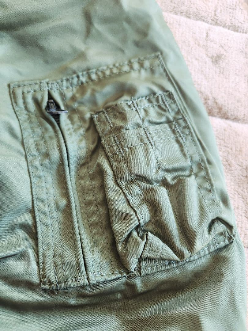 ヴィンテージ アルファ社 CWU-36/P フライトジャケット カーキ　 M