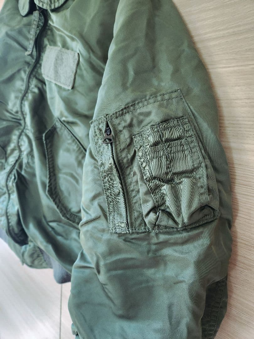 ヴィンテージ アルファ社 CWU-36/P フライトジャケット カーキ　 M