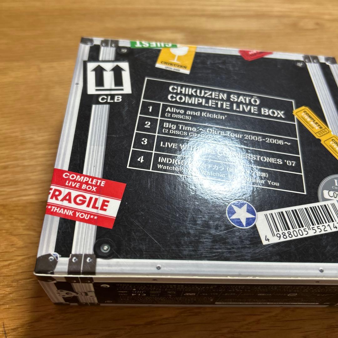 佐藤竹善/ コンプリートライブボックス