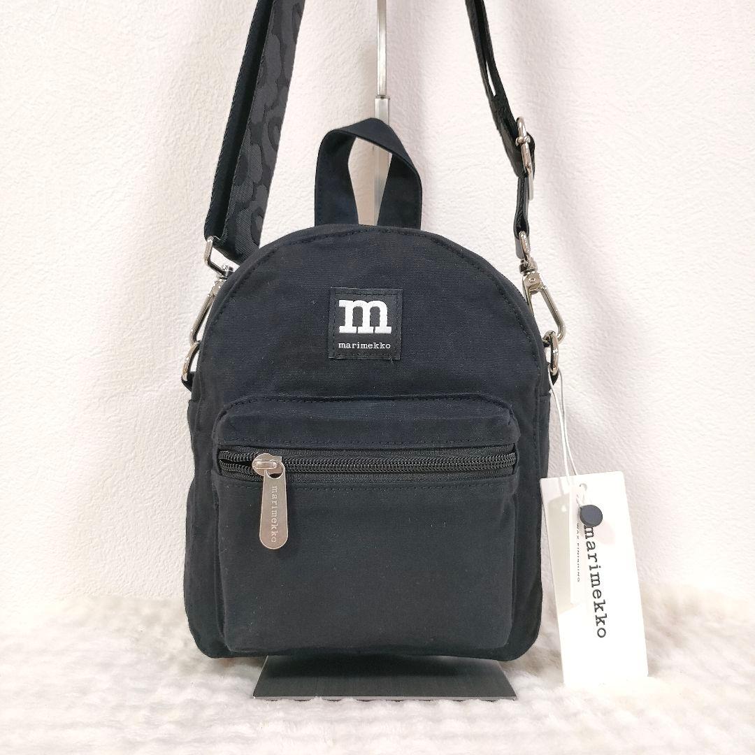 【新品ICタグ付】マリメッコ Kaste ショルダーバッグ ウニッコ 黒