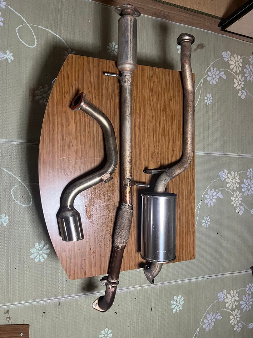 ek ワゴン スポーツ h81 h82 フジツボマフラー