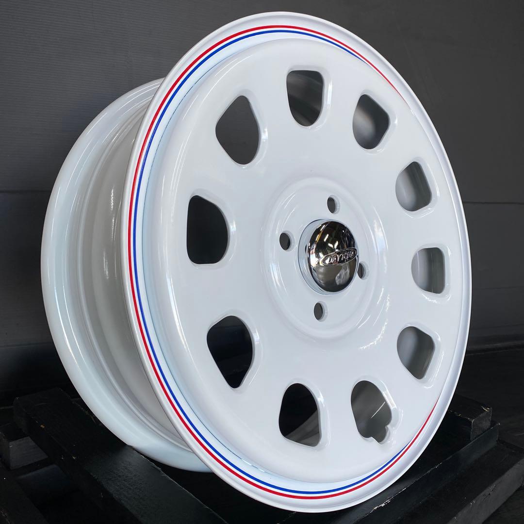 DAYTONA’Sデイトナ15インチホイール4本セット‼️ハスラー、タフト等