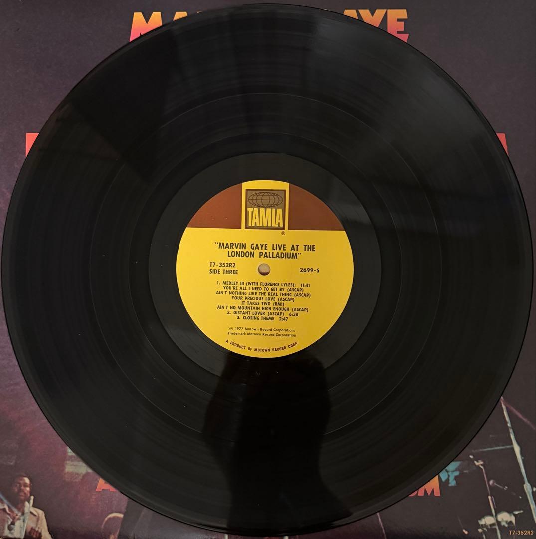 US盤 Marvin Gaye LIVE AT LONDON PALLADIUM