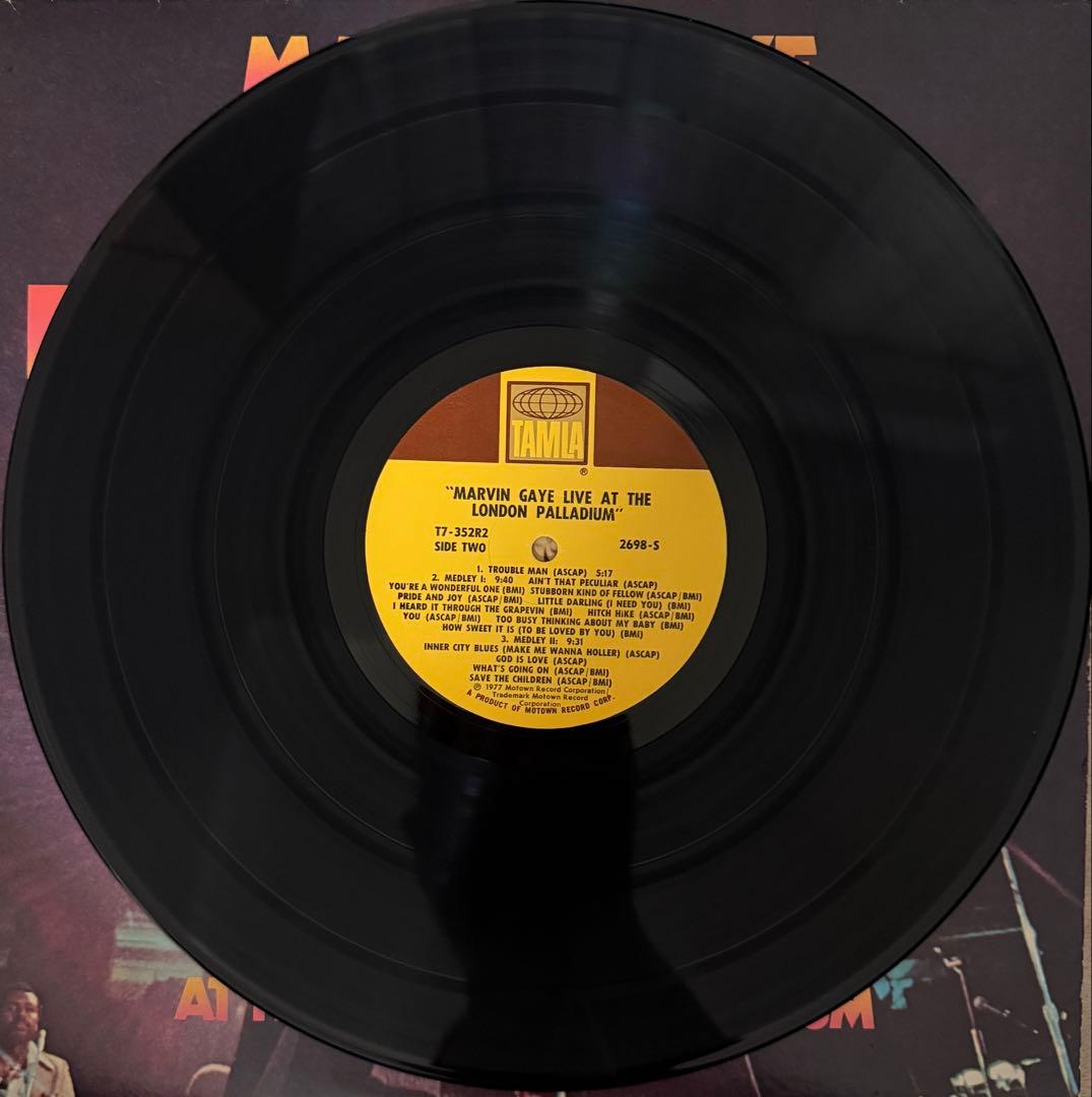 US盤 Marvin Gaye LIVE AT LONDON PALLADIUM