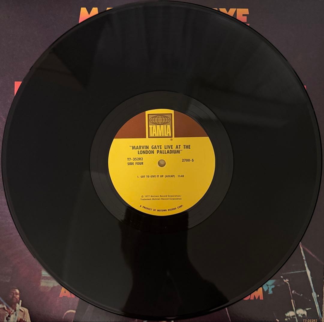 US盤 Marvin Gaye LIVE AT LONDON PALLADIUM