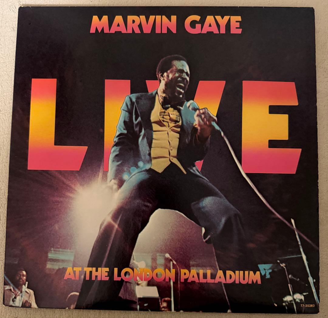 US盤 Marvin Gaye LIVE AT LONDON PALLADIUM