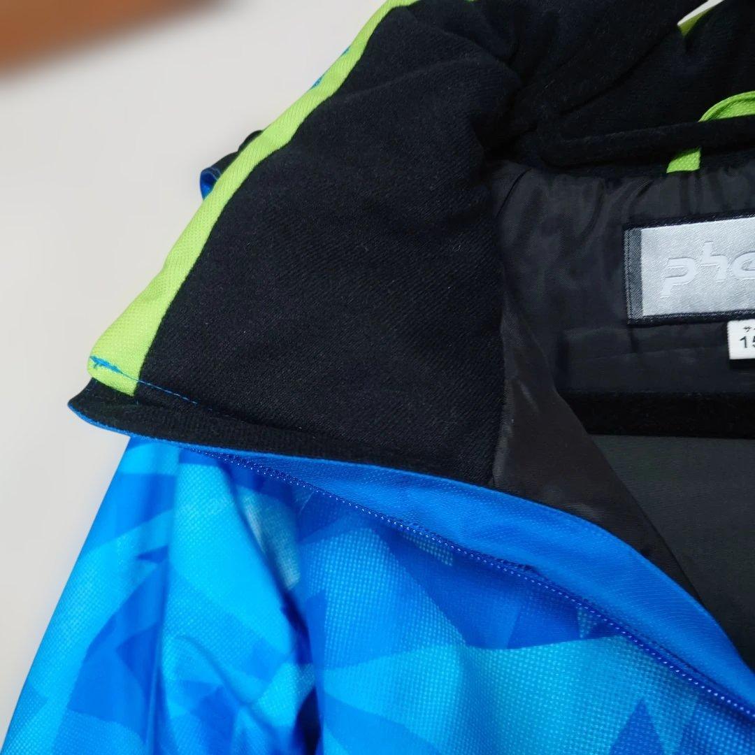 Phoenix 子共用スキーウェア 青 150 サイズ 男 女 子 上下 セット