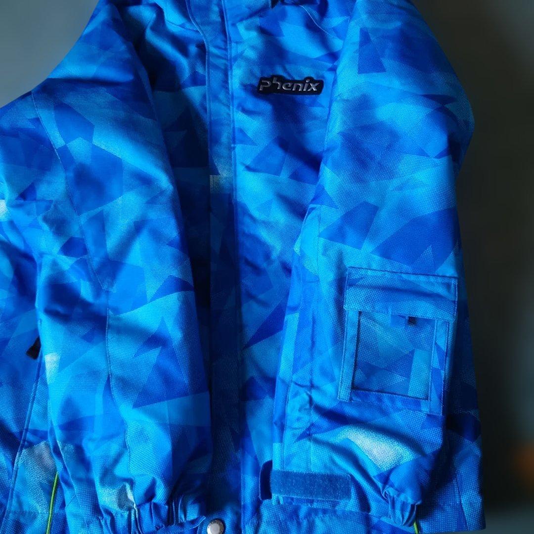 Phoenix 子共用スキーウェア 青 150 サイズ 男 女 子 上下 セット