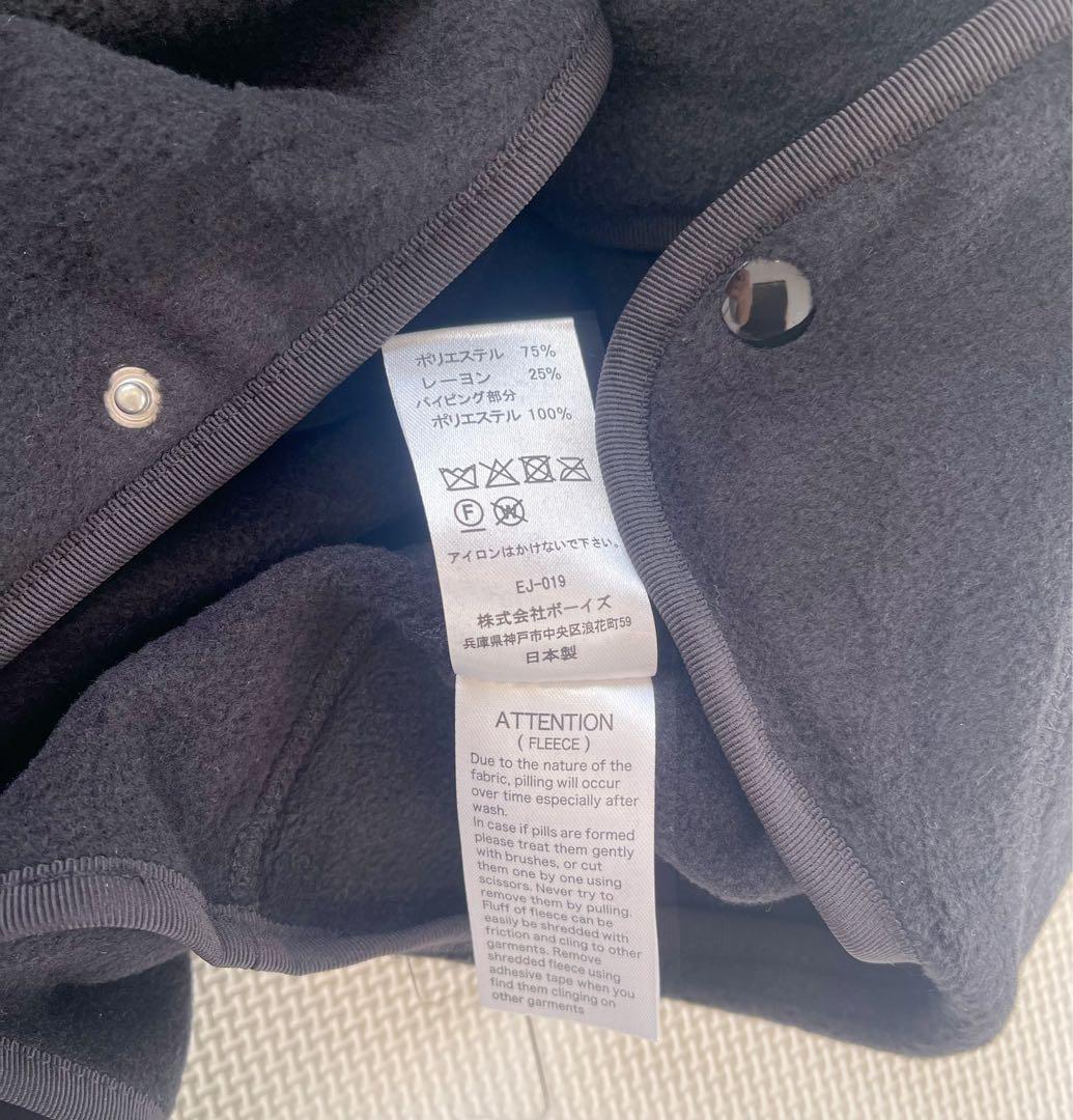 ◉新品DANTON/ダントンフリースノーカラーベスト（38）