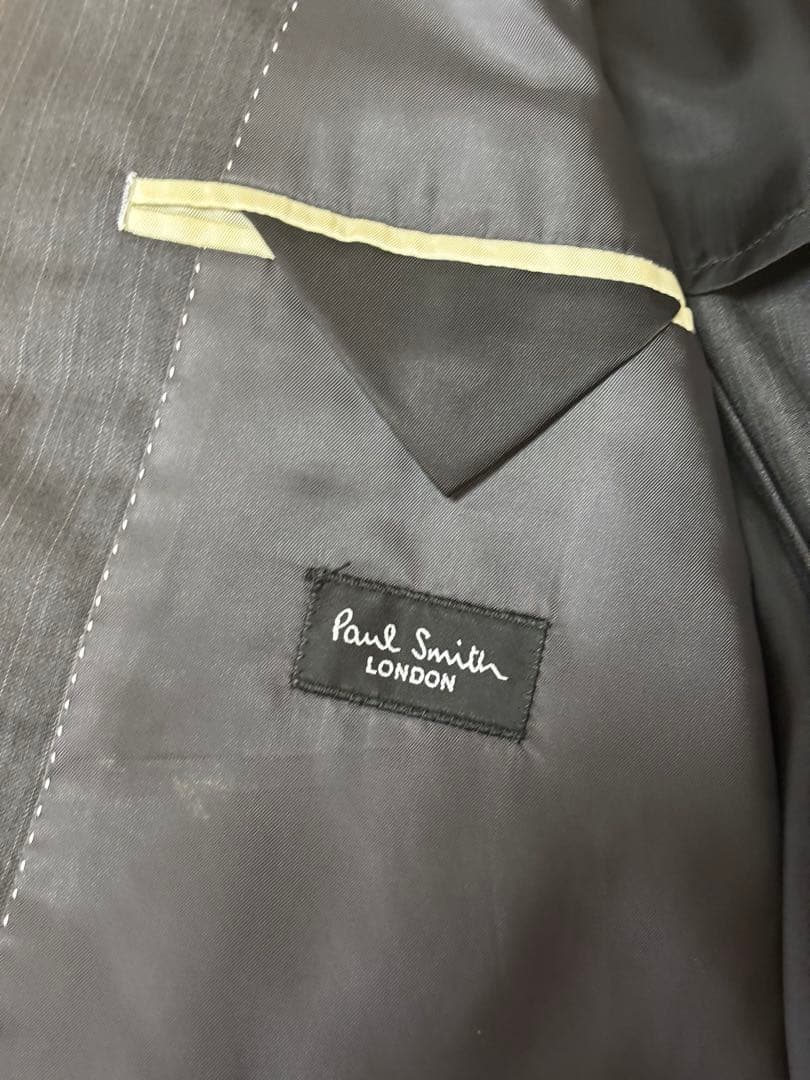 Paul Smith ダークグレー ストライプスーツ