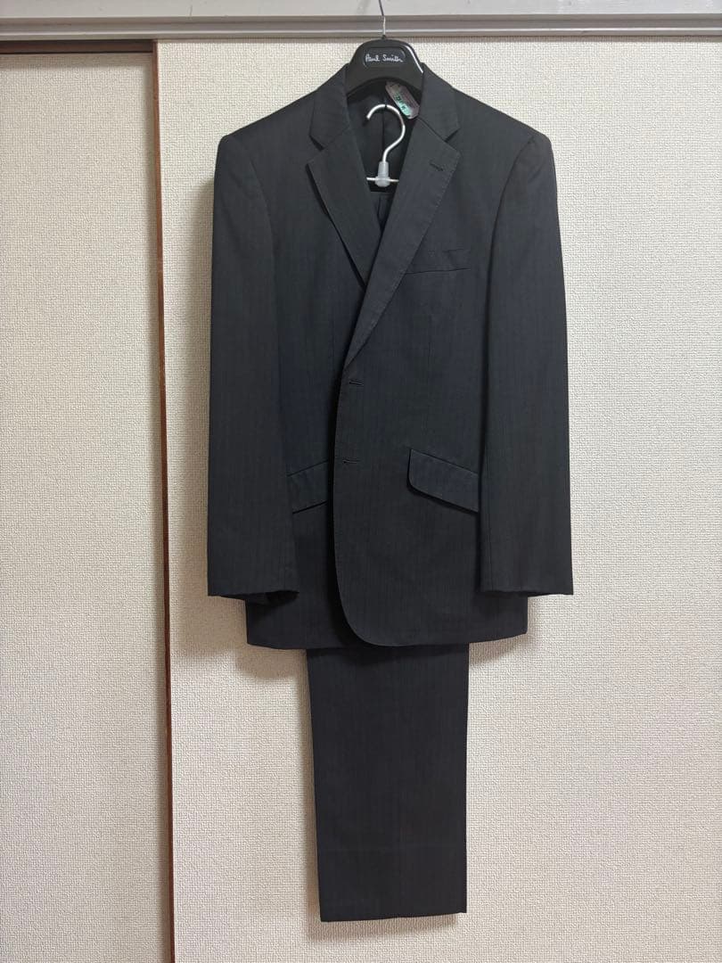 Paul Smith ダークグレー ストライプスーツ