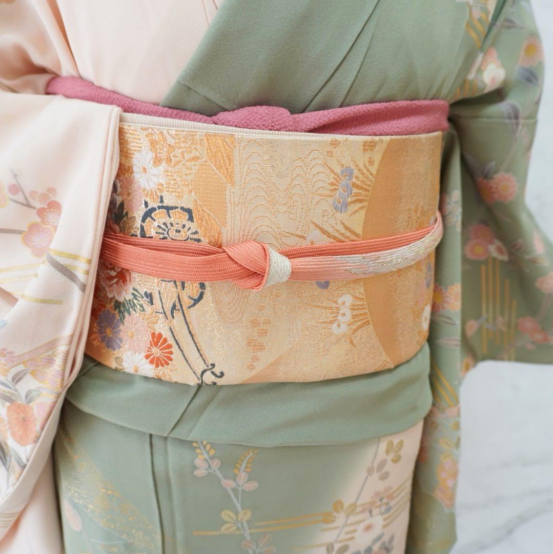 訪問着 フルセットa506卒業式　入学式　お宮参り　七五三　結婚式　落款