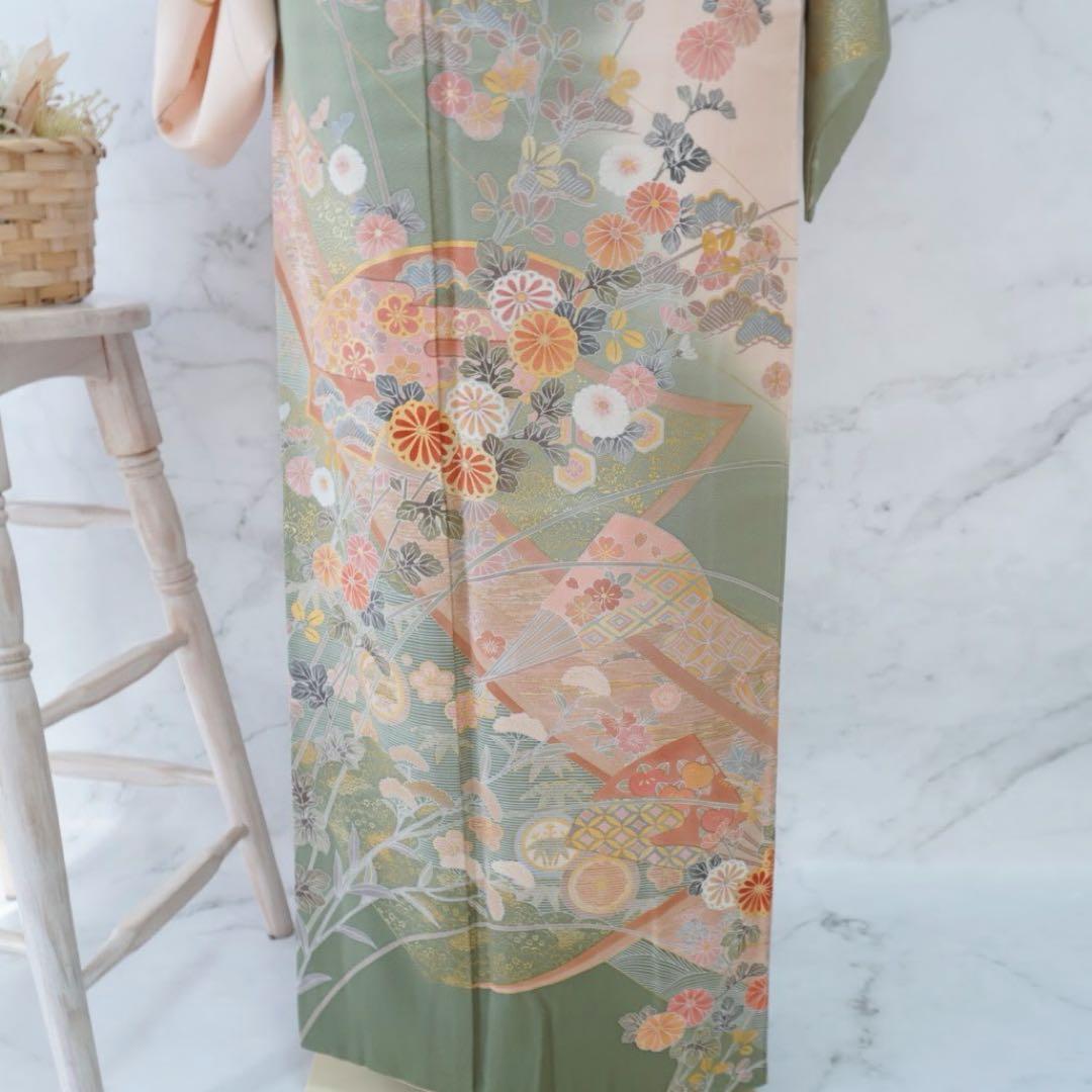 訪問着 フルセットa506卒業式　入学式　お宮参り　七五三　結婚式　落款