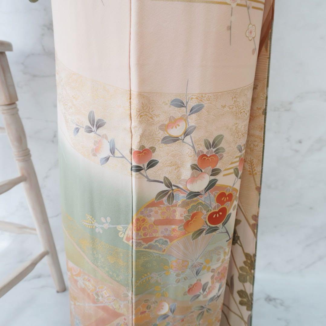 訪問着 フルセットa506卒業式　入学式　お宮参り　七五三　結婚式　落款