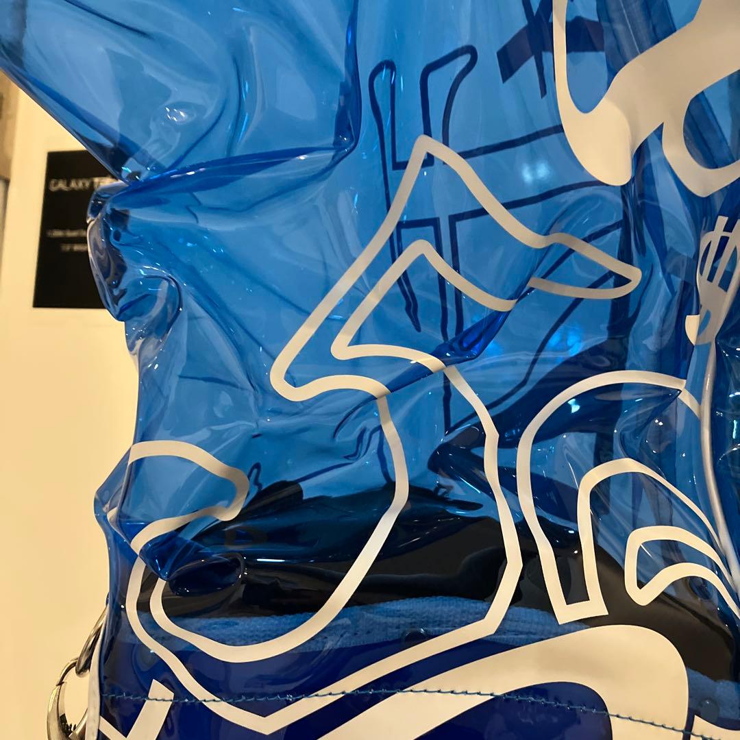 UNDEFEATED キャディバッグ 青