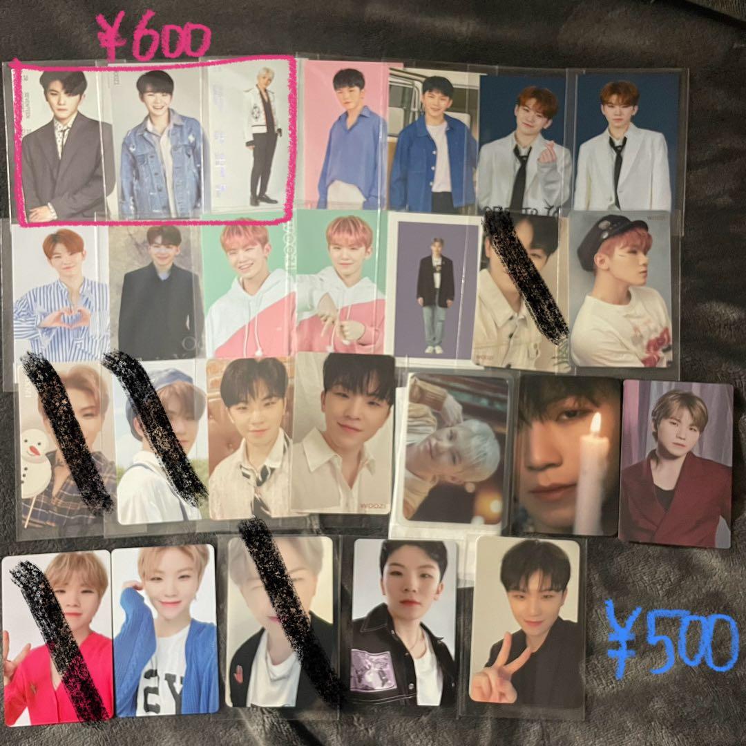 SEVENTEEN ウジ 過去トレカ バラ売りまとめ買い