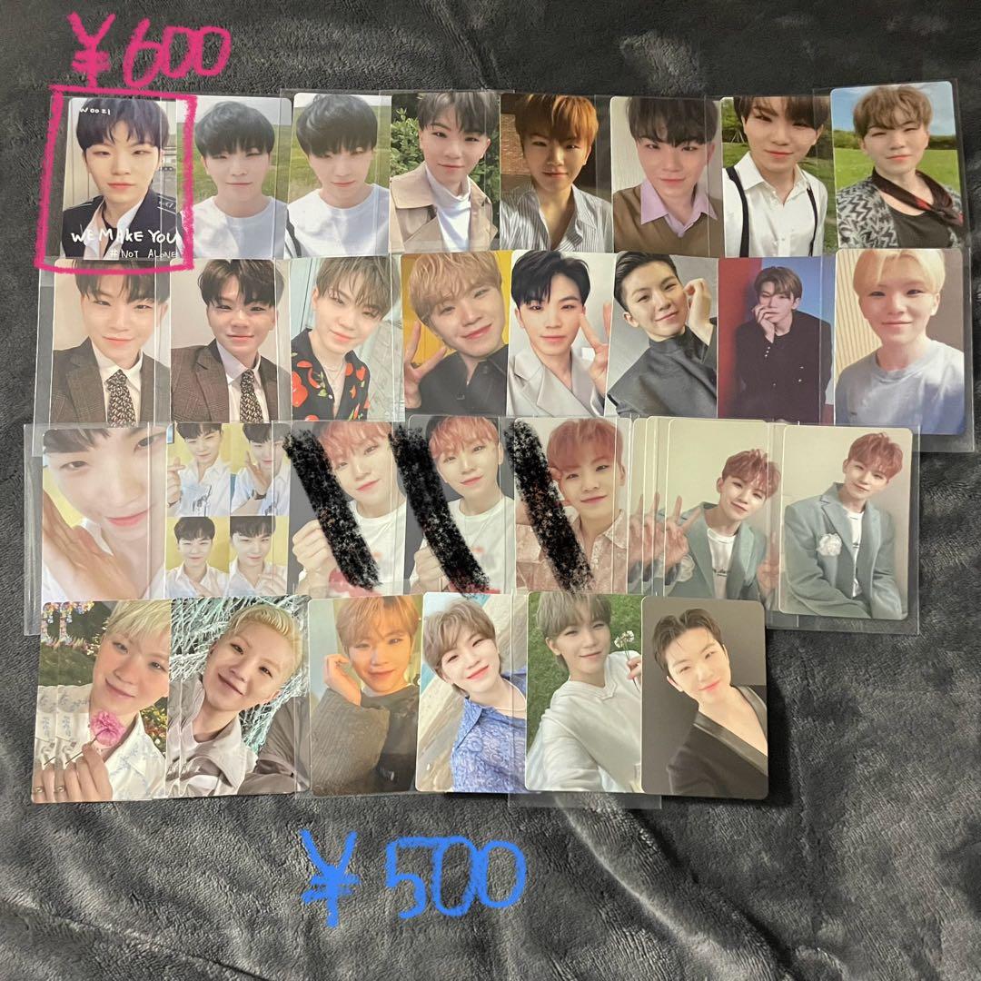 SEVENTEEN ウジ 過去トレカ バラ売りまとめ買い