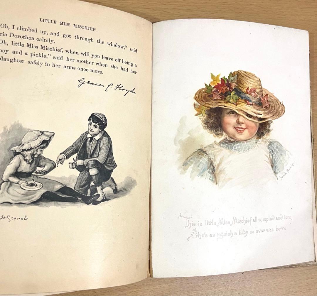 N o.356レア 超希少 アンティーク 洋書 絵本 ビクトリアン 児童書