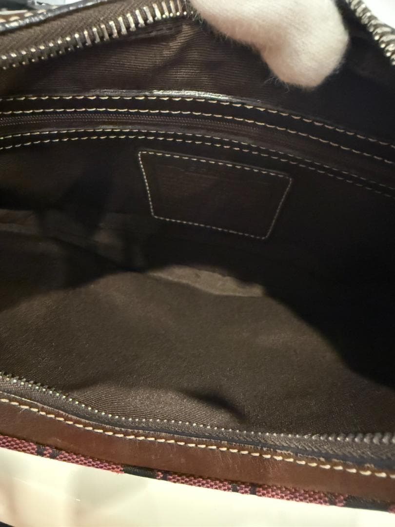 COACH ワンショルダーバッグ ワインレッド