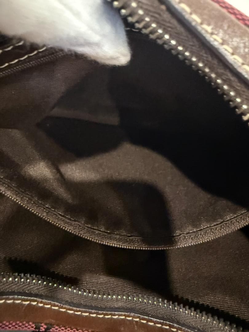 COACH ワンショルダーバッグ ワインレッド