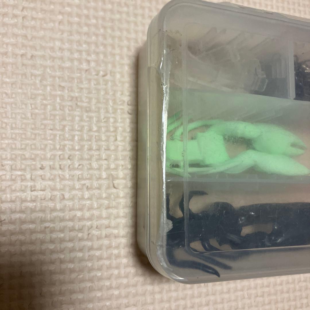 タコ釣りセット ぷりぷりタコエビ　ケース、スナップセット