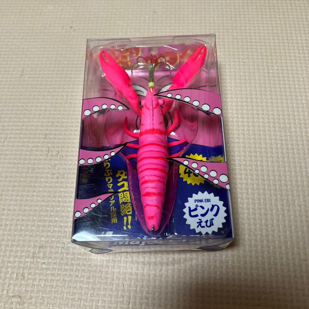 タコ釣りセット ぷりぷりタコエビ　ケース、スナップセット