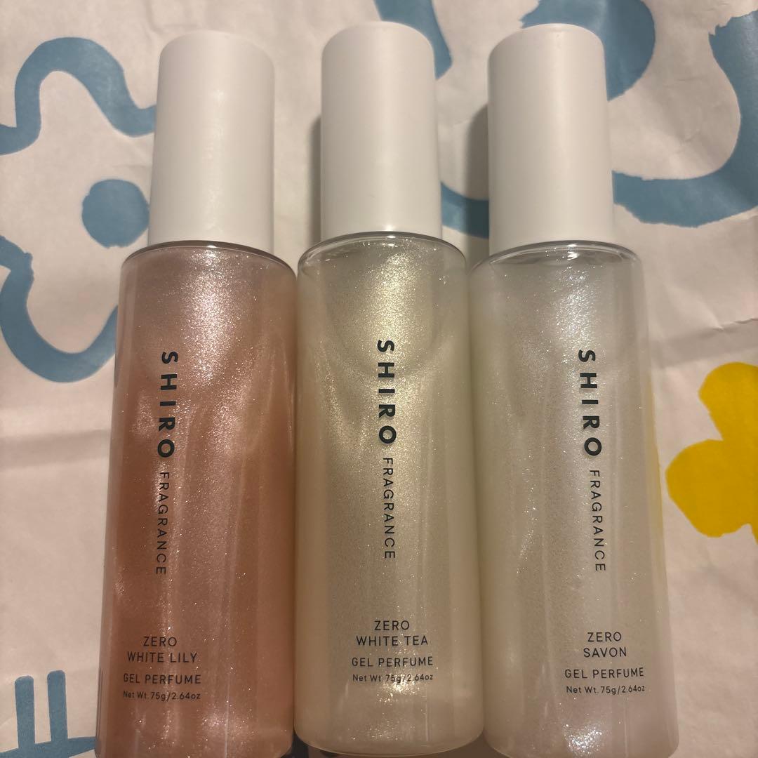 SHIRO シロ ジェルパフューム 3本セット 限定 2025
