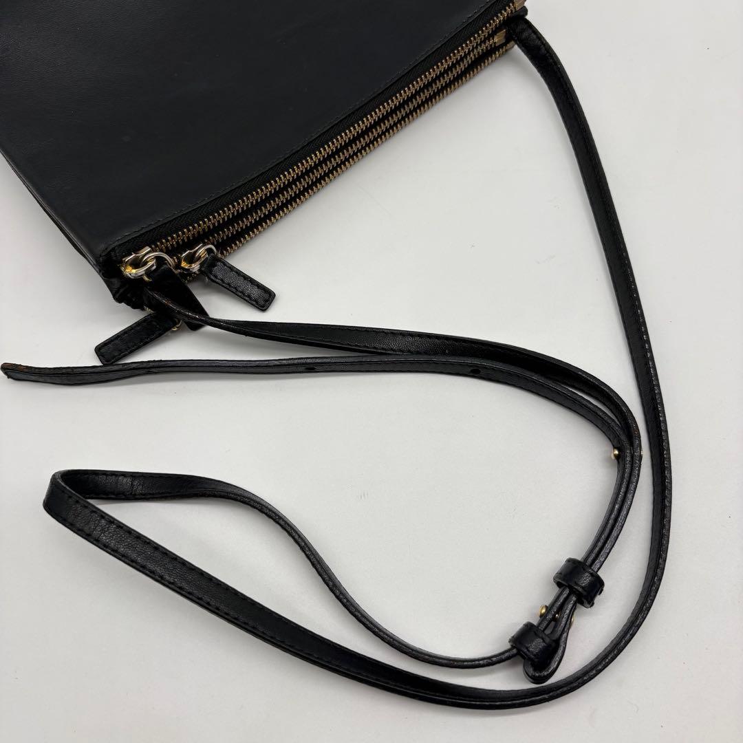 【大人気！✨】セリーヌ トリオ ショルダーバッグ ３連 ポシェット 黒