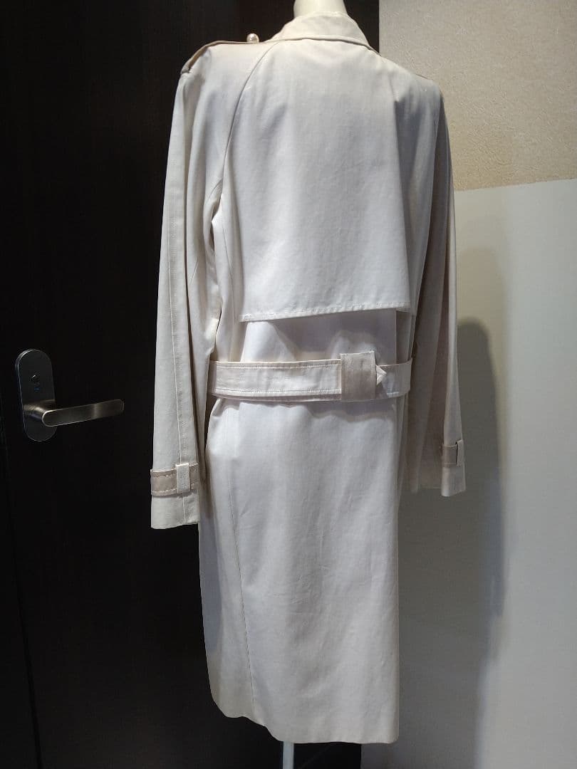 未使用タグ付！仏製YvesSaintLaurentトレンチコートイヴサンローラン