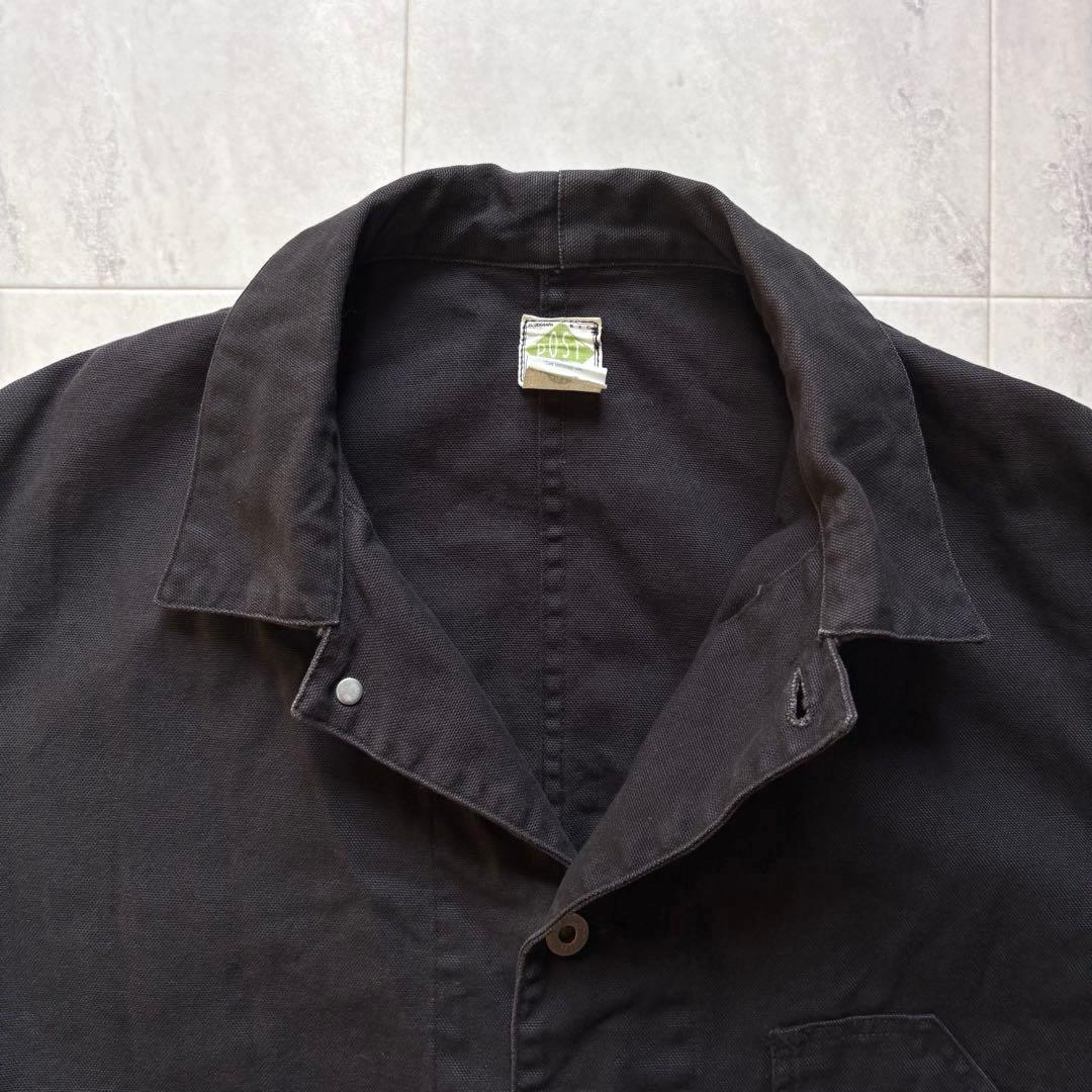 【90s】ポストオーバーオールズ 緑タグ 30s カバーオール USA製 黒