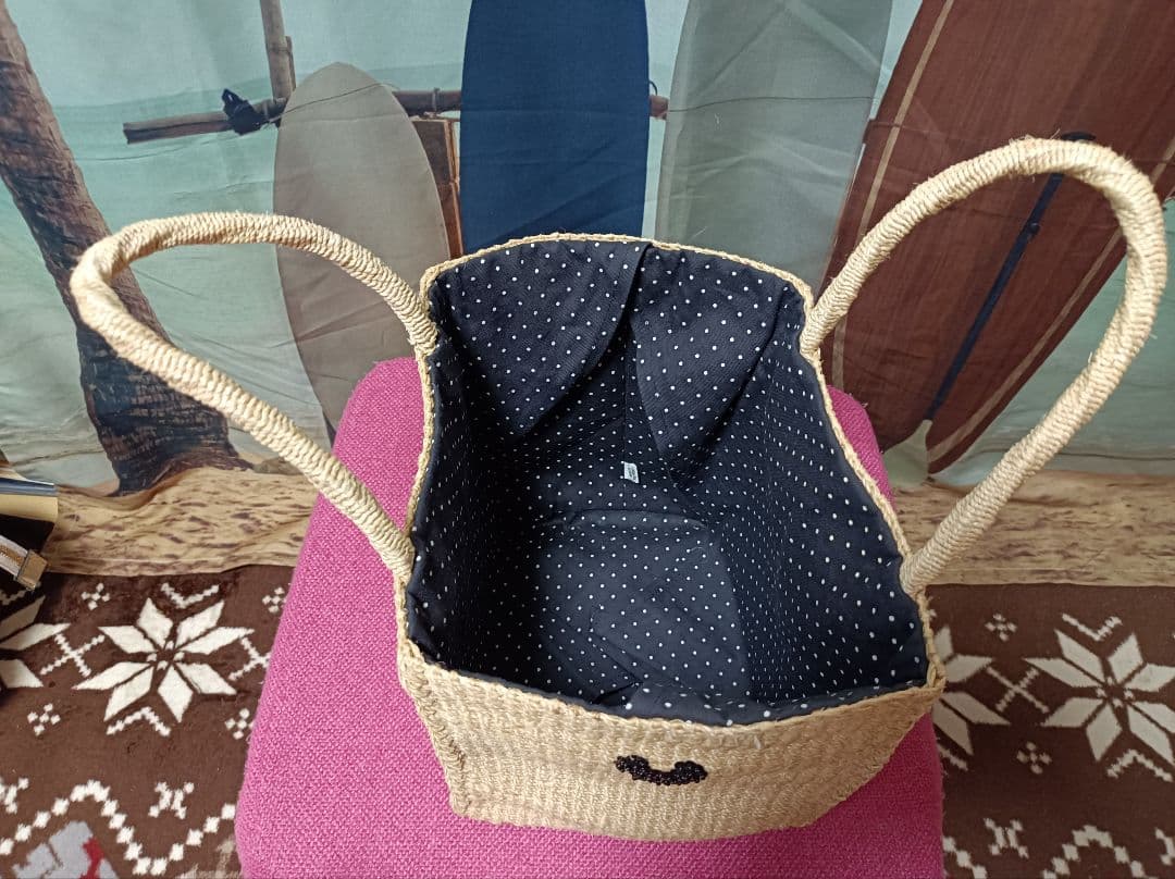 BEAMSBOY Disney ミッキーミニー ドナルドディジーかごバッグ