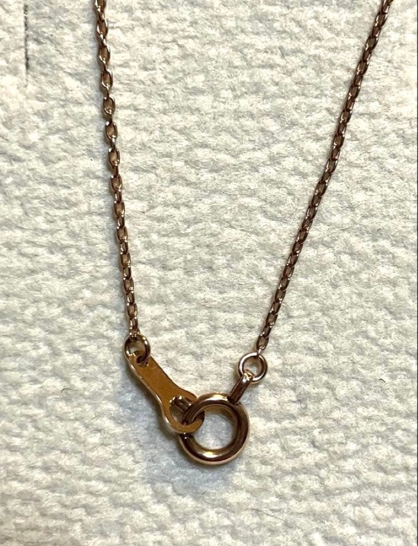 【美品】アメジスト　ピンクサファイア　ネックレス　ピンクゴールド　10金　K10