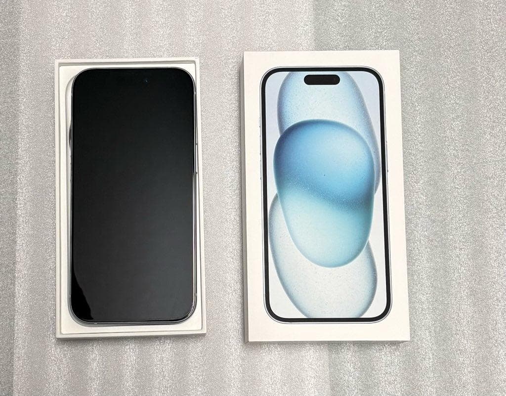 【最大容量92%】iPhone15 128GB SIMフリー ブルー