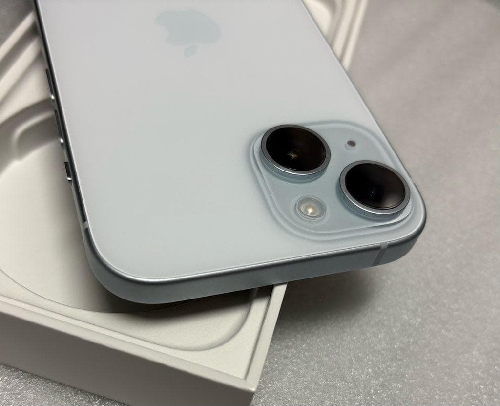 【最大容量92%】iPhone15 128GB SIMフリー ブルー