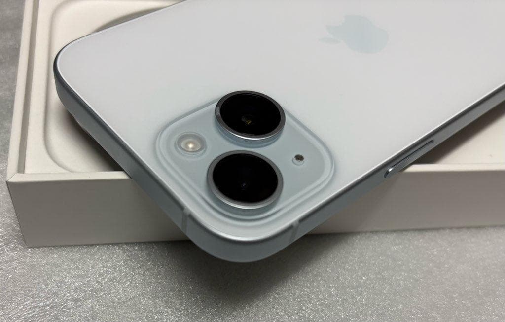 【最大容量92%】iPhone15 128GB SIMフリー ブルー