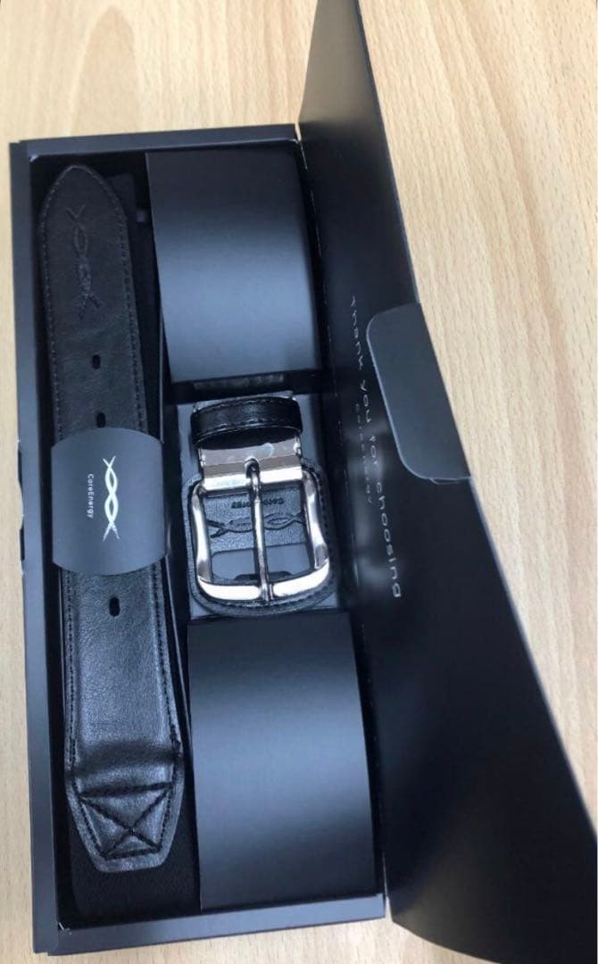 新品未使用　コアエナジー３　野球用　ブラック　シルバーバックル【お値引き不可】