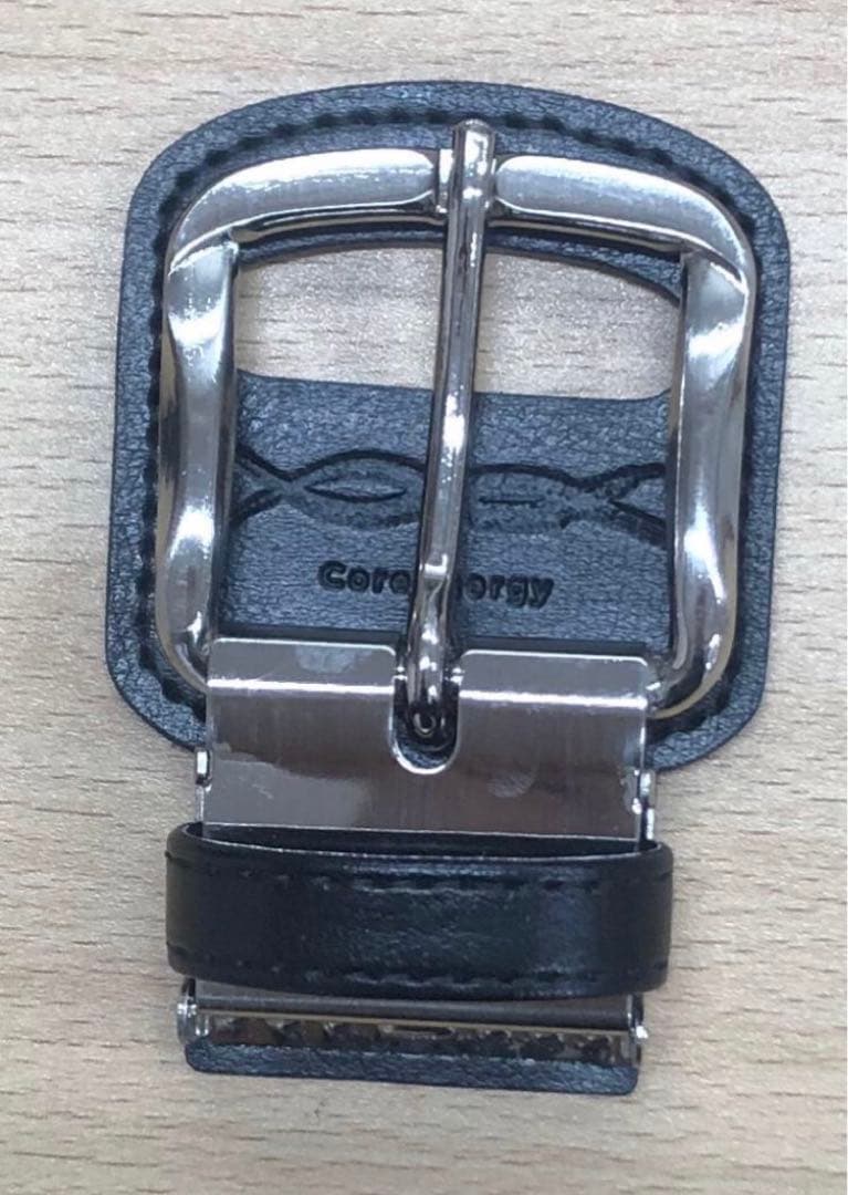 新品未使用　コアエナジー３　野球用　ブラック　シルバーバックル【お値引き不可】