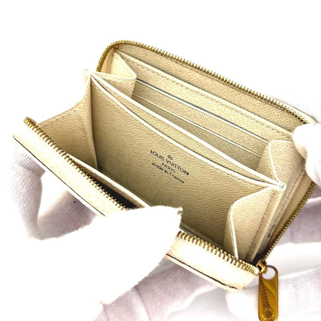 ルイヴィトン ダミエ アズール ジッピーパース ラウンドジップ 小銭入れ