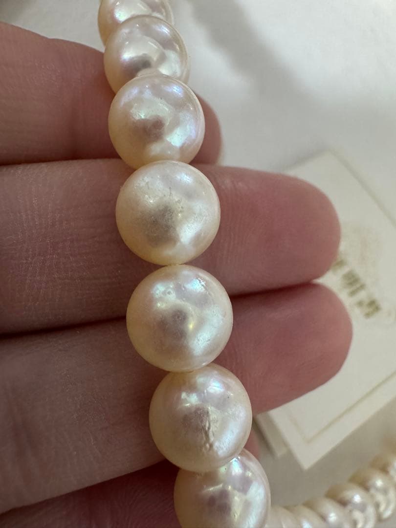 VERITE ホワイトアコヤ真珠ネックレス