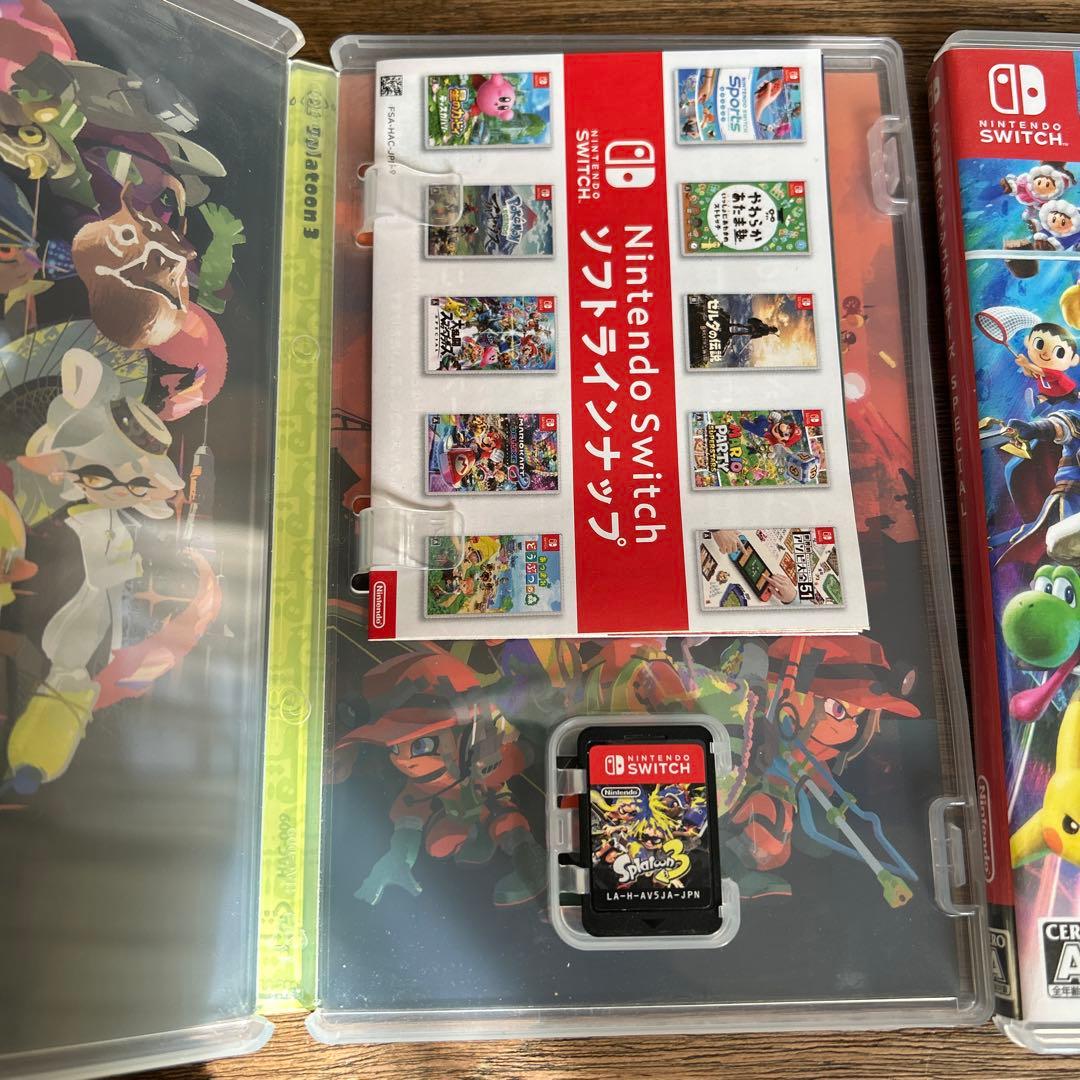 Switchソフト　大乱闘スマッシュブラザーズ　スプラトゥーン3